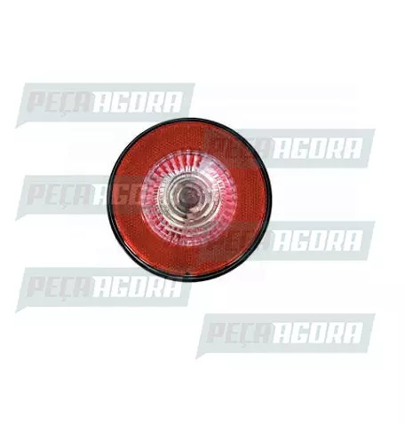 LANTERNA TRASEIRA RANDON 2000 MIOLO SEM SOQUETE ACRILICO 125MM (458661)