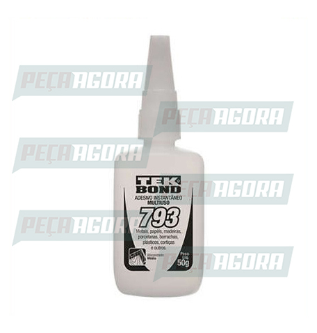 ADESIVO INSTANTANEO 793 50G BICO ANTIENTUPIMENTO TEKBOND (446656)