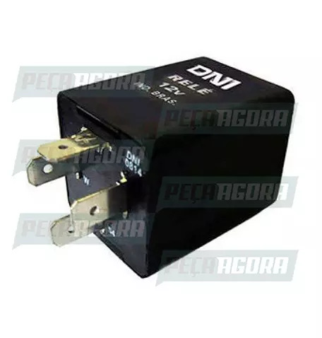 RELE CONTROLE DE ROTACAO DO MOTOR MERCEDES BENZ 5 TERMINAIS SEM SUPORTE 12V DNI 
