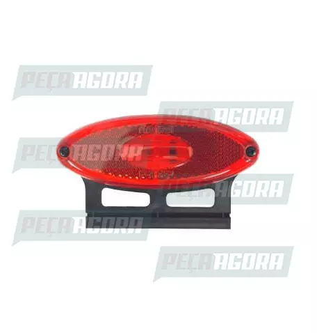 LANTERNA LATERAL ECLIPSE OVAL LED BIVOLT COM FIO SUPORTE VM 2043 SINALSUL (44349