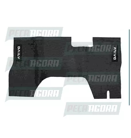 TAPETE PVC PARA IVECO DAILY APOS 2008 CINZA (439375)