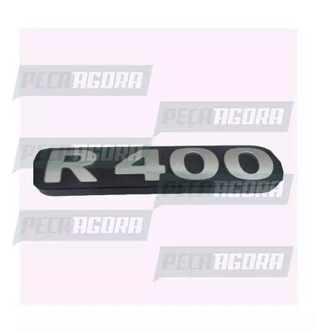 EMBLEMA PLASTICO GRADE CINZA PARA SCANIA SERIE 5 ''R400'' (448141)