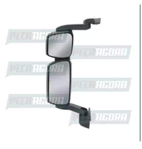 ESPELHO IVECO STRALIS ESQUERDO  MANUAL CONVEXO- SEM DESEMBAÇADOR FABBOF (504370