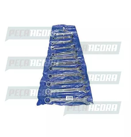 CHAVE COMBINADA JOGO 10 PECAS (6-17MM) (440361)