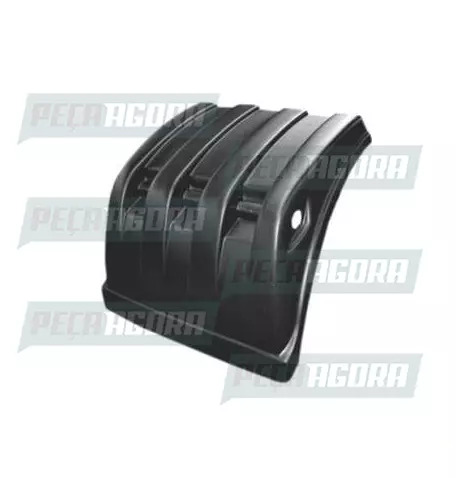 MEIO PARALAMA NOMA 2012 DIANTEIRO DIREITO/TRASEIRO ESQUERDO PRETO RODOPLAST ECO 