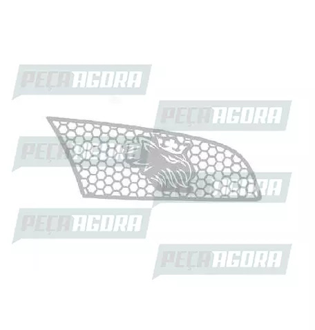 PAR APLIQUE CENTRAL ENTRADA AR PARA SCANIA G/R SERIE 5 ANTIGO (459177)