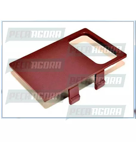 TAMPA PLASTICA DO PAINEL MERCEDES BENZ BICUDO MARROM 1 FURO LATERAL (68868972398