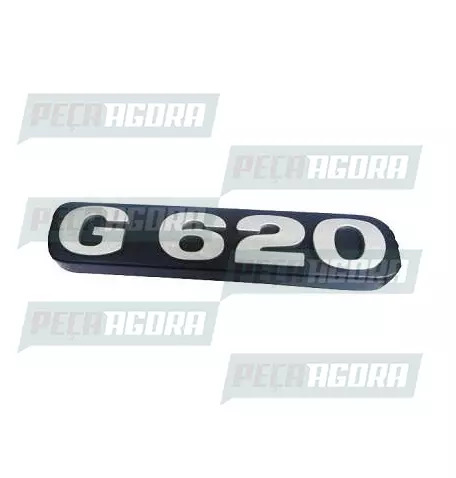 EMBLEMA PLASTICO GRADE CROMADO PARA SCANIA SERIE 5 ''G620'' (452310)
