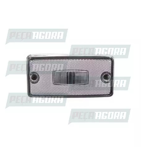 LANTERNA LATERAL FACCHINI RETANGULAR SOQUETE EXTERNO - CR PL0606 PRADOLUX (44394