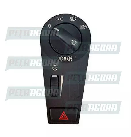 INTERRUPTOR PAINEL VOLVO FH12 FAROL/LUZ PAINEL/REOSTATO IMPORTADO (20942844)