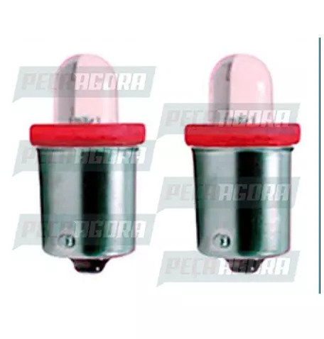 PAR LAMPADA IMPORTADA LED 67 BIVOLT 01 LED VERMELHA (PAR) (439899)