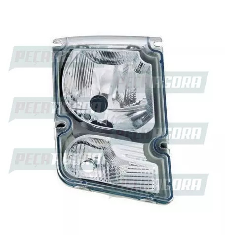 FAROL VOLVO VM 2006/2013 CARCACA CINZA DIREITO NINO (442730)