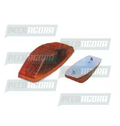 LANTERNA SETA VOLKSWAGEN LATERAL CABINE SOQUETE INTERNO  - AM PRADOLUX PL0572 (4