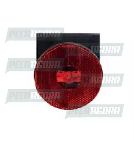 LANTERNA TRASEIRA LED UNIVERSAL COM SUPORTE VM 24V BRASLUX (443067)