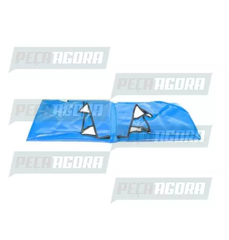 TAPETE VINIL VOLKSWAGEN DELIVERY 9.170/11.180 2018/... COM CAPO - AZUL (456981)