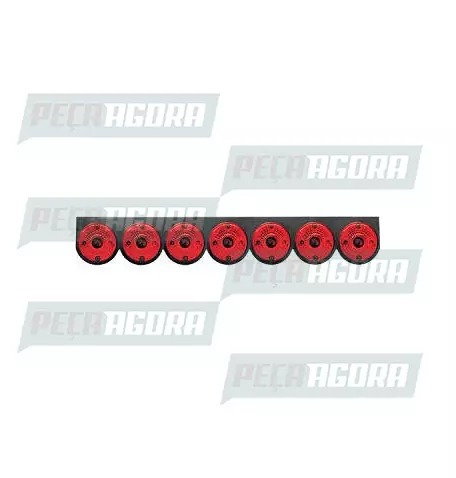 LANTERNA TRASEIRA 07 LENTES COM SUPORTE - VM PL0170 (459024)