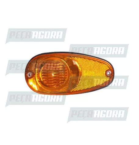 LANTERNA SETA ONIBUS AMARELA COM REFLETOR SEM SOQUETE 1217 SINALSUL (423585)