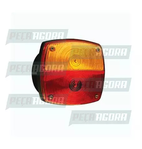 LANTERNA TRASEIRA RANDON QUADRADA ALTA - BICOLOR RN (456508)