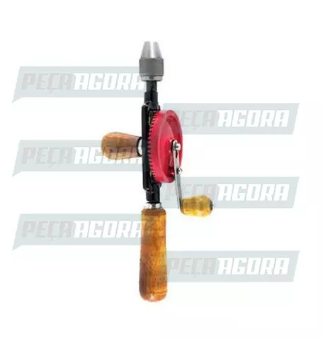 FURADEIRA MANUAL COM 2 ENGRENAGEM 1/4'' (440373)
