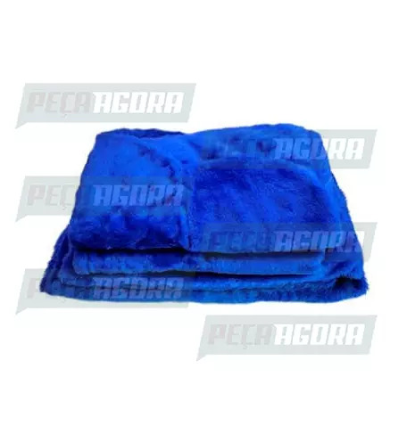 CAPA PELUCIA CHINIL BANCO S/LOGO MB 912/709/1618/1620 CARONA GAUCHA AZUL (447059
