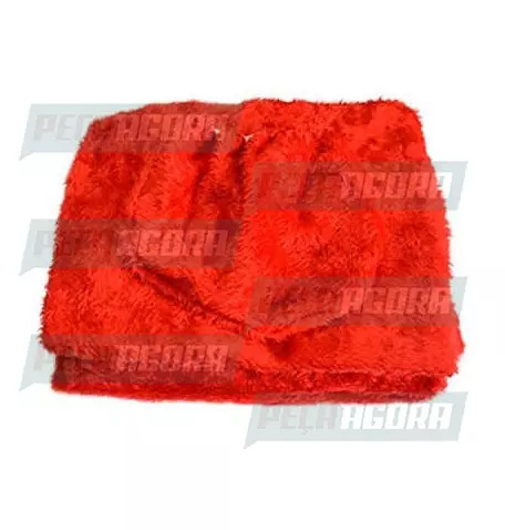 CAPA PELUCIA CHINIL BANCO S/LOGO MB AXOR 1933 MOTORISTA 2013 GAUCHA VERMELHA (45