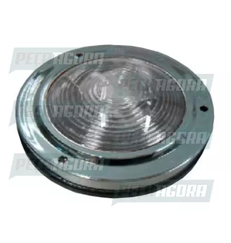 LANTERNA LATERAL CARRETA SOQUETE INTERNO CROMADA - CR 1117/2 SINALSUL (421279)