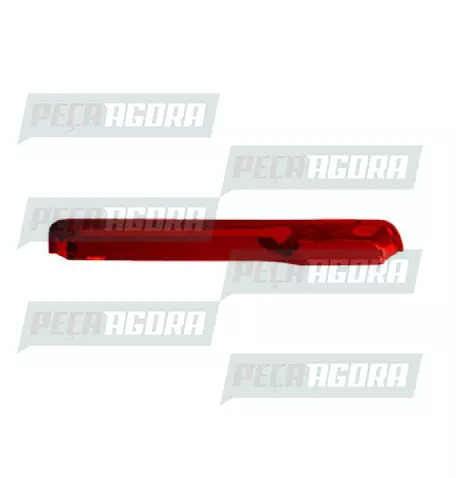 PAR PAR CALHA CHUVA MERCEDES BENZ 1418/1618/1935 BICUDO /CARA CHATA BOLHA VERMEL