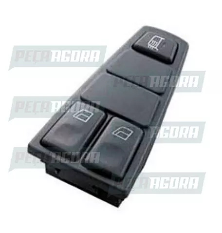 INTERRUPTOR ACIONAMENTO VIDRO VOLVO FH12/FM12/ SEM TRAVA ESQ/DIR IMPORTADO (2075