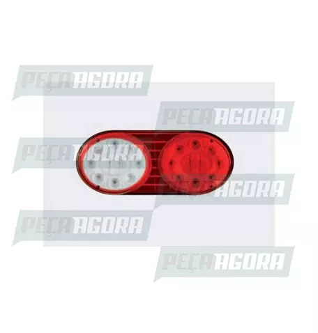 LANTERNA TRASEIRA CARRETA RANDON 2015 COM 20 LEDS STYLE I DIREITO/ESQUERDO BIVOL