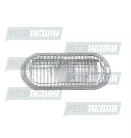 LANTERNA LATERAL VOLKSWAGEN MODELO OVAL ADAPTADOR COM SOQUETE - CR.PRADOLUX PL05