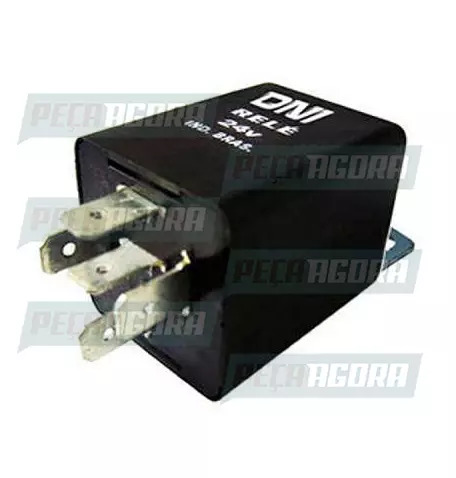 RELE PISCA ALTERNADO COM 05 TERMINAIS SEM SUPORTE UNIVERSAL 24V DNI 1108 (448770