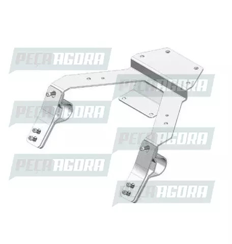 SUPORTE PARALAMA TRASEIRO MB KIT COMPLETO 1938 - FADO (6935200102.)