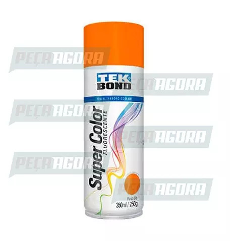 TINTA AEROSOL LARANJA FLUORESCENTE 350 ML/250G TEKBOND (449455)