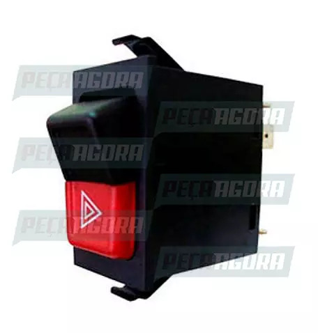 INTERRUPTOR LUZ EMERGENCIA VOLKSWAGEN 85...00 12V DNI 2105 (448856)