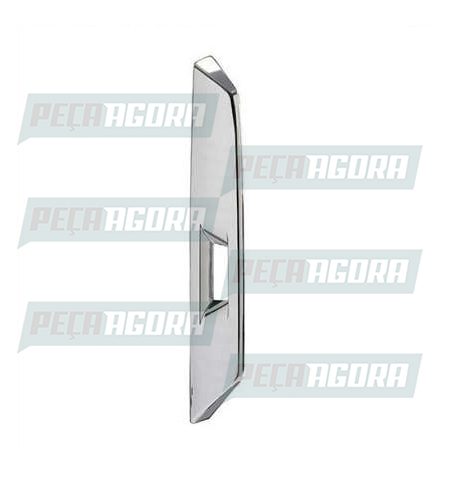 CAPA ACABAMENTO BRACO DO ESPELHO VOLVO FH 2015... ESQUERDO CROMADO FABBOF (45556