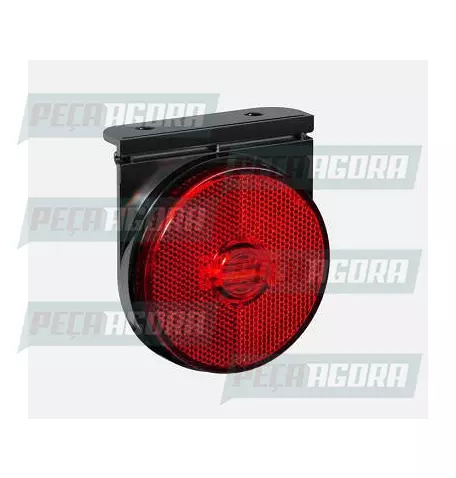 LANTERNA LATERAL RANDON 2000 LED BIVOLT COM SUPORTE ESPECIAL SIADA FIO-VM SINALS