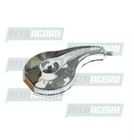 CALOTINHA CROMADA CHAPA OLHO GATO CAPANEMA ESQUERDO RODOAR (420870)