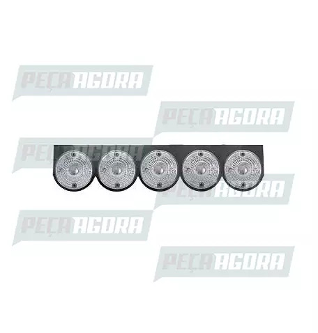 LANTERNA TRASEIRA 05 LENTES COM SUPORTE - CR PL0150 (459019)