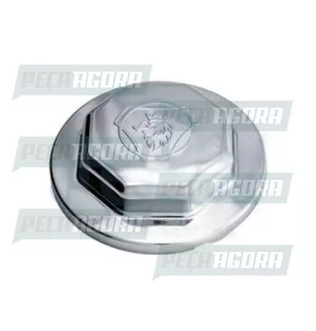 SOBRE TAMPA DO CUBO DIANTEIRO PARA SCANIA SERIE 5 CROMADA (444108)