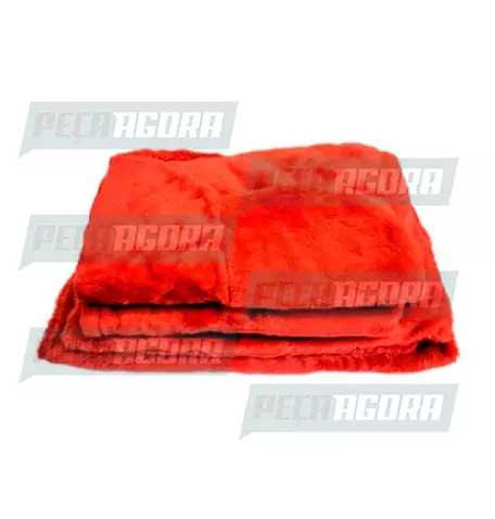 CAPA PELUCIA CHINIL SOFA INTER.C/LOGO FORD GAUCHA VERMELHA (446532)