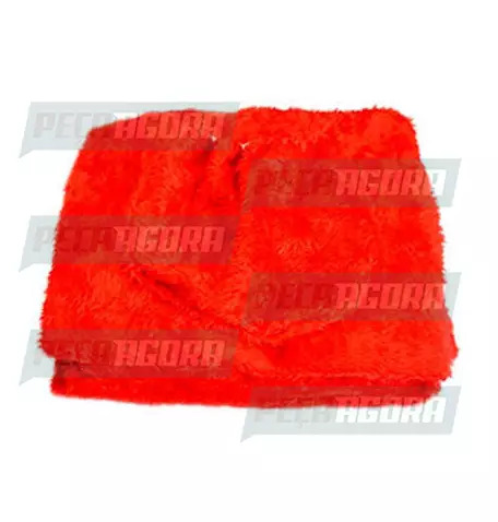 CAPA PELUCIA CHINIL BANCO C/LOGO FORD CARGO 2009...MOTOR/CARO.SOFA GAUCHA VERMEL