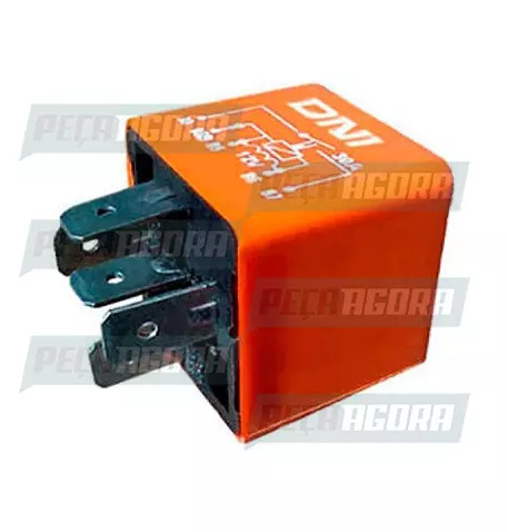 RELE AUXILIAR DE VENTILADOR DO RADIADOR GM 5 TERMINAIS SEM SUPORTE 30A 12V DNI 0
