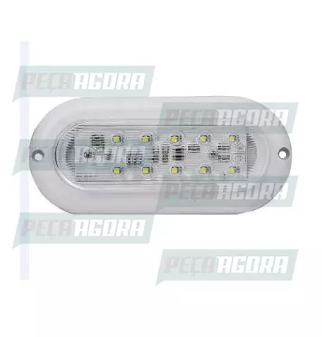 LANTERNA TRASEIRA CANOINHA UNIVERSAL DIREITO/ESQUERDO LED CR BIVOLT IVA (454188)