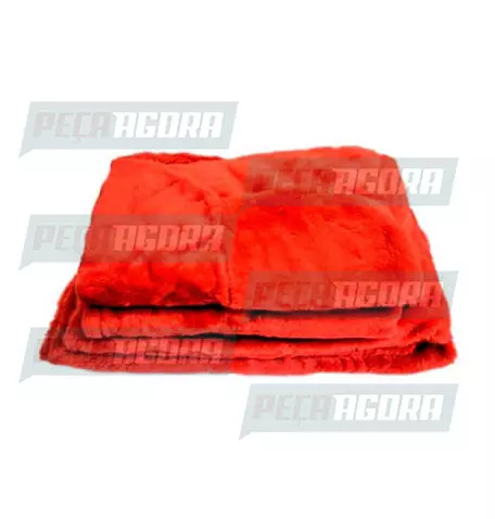 CAPA PELUCIA CHINIL SOFA INDIV.C/LOGO VW 2000 CARONA GAUCHA VERMELHA (446516)