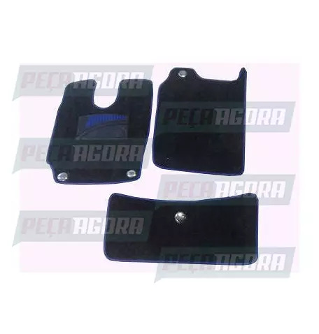 TAPETE CARPETE VOLKSWAGEN CONSTELLATION CABINE P AUTOMATICA CARPETE CINZA (45605