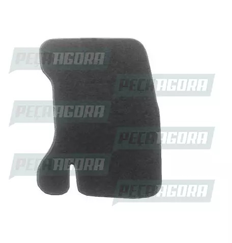 TAPETE CARPETE ORIGINAL MODELADO C/LOGO VW WORKER CARONA CINZA PREMIUM (459567)