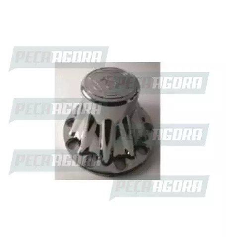 SOBRE TAMPA DO CUBO TRACAO PARA SCANIA OVALIZADO COM LOGO CROMADA (456773)