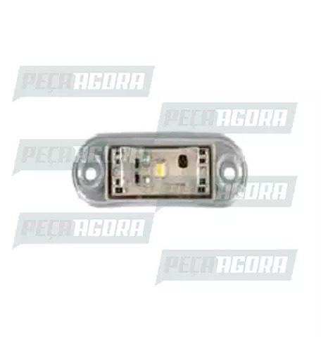 LANTERNA PLACA/DELIMITADORA COM LED COM CONECTOR ACRILICO - CR 24V BRASLUX (4430