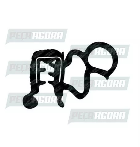 BORRACHA PORTA DUCATO TODOS DIANTEIRO UNIFLEX (442614)