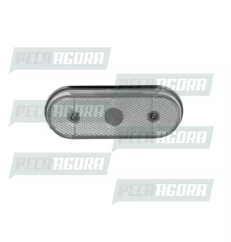 LANTERNA LATERAL FACCHINI OVAL REFLETIVO SEM SUPORTE CR.PRADOLUX PL0608 (455076)